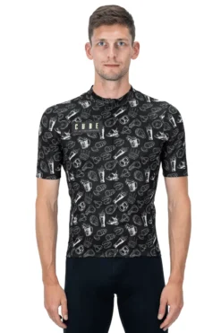 Cube Blackline Short Sleeve Jersey - Bavaria Black -CycloPro Shop 11475 2