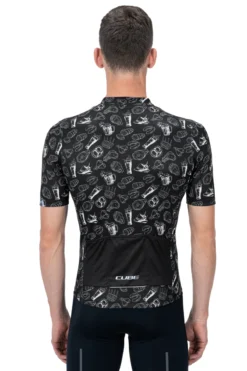 Cube Blackline Short Sleeve Jersey - Bavaria Black -CycloPro Shop 11475 3