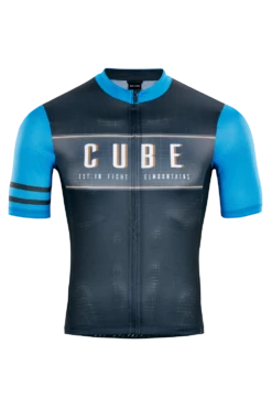 Cube Blackline Short Sleeve Jersey - Bavaria Black -CycloPro Shop 11476 1