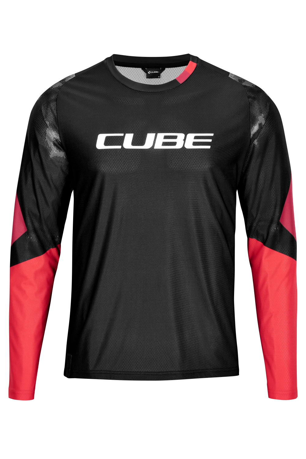 Cube Edge Round Neck Long Sleeve Jersey - Grey/Lime 10 Cube Edge Round Neck Long Sleeve Jersey - Grey/Lime - Image 8
