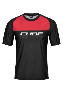 Cube Edge Round Neck Short Sleeve Jersey - Black/Grey 16 Cube Edge Round Neck Short Sleeve Jersey - Black/Grey -CycloPro Shop 11482 1