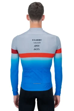 Cube Teamline Long Sleeve Jersey - Blue/Red/Grey 10 Cube Teamline Long Sleeve Jersey - Blue/Red/Grey -CycloPro Shop 11492 3