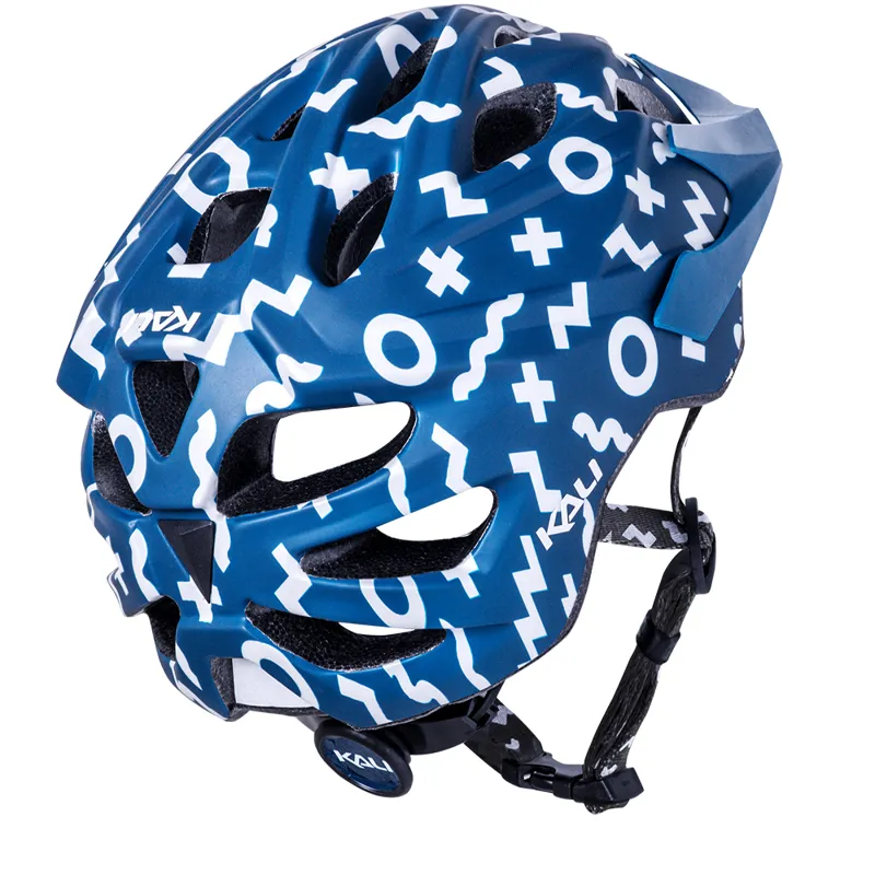Kali Chakra Youth Plus MTB Helmet - 52-57cm - Zwiggles Mat Teal/ White 8 Kali Chakra Youth Plus MTB Helmet - 52-57cm - Zwiggles Mat Teal/ White - Image 6