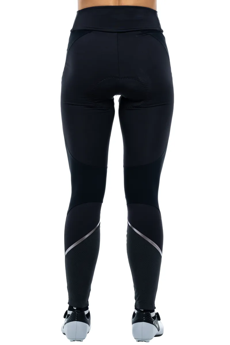 Cube Blackline Women's Cycling Tights - Black 4 Cube Blackline Women's Cycling Tights - Black - Image 2