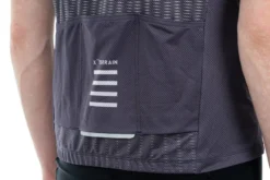 Cube ATX Full Zip Men's Short Sleeve Jersey - Beige/Grey -CycloPro Shop 12265 4