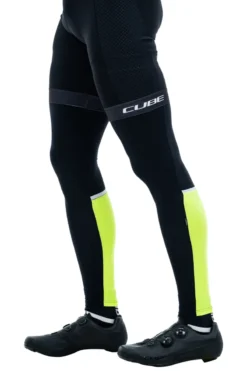 Cube Safety Leg Warmers - Neon Yellow