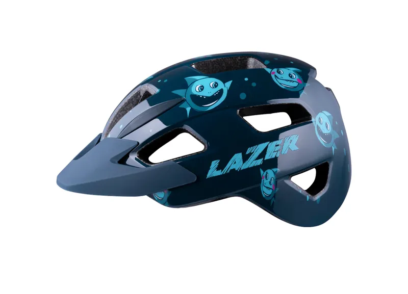 Lazer Lil'Gekko Kids Helmet - 46-50cm - Sharky 7 Lazer Lil'Gekko Kids Helmet - 46-50cm - Sharky - Image 5