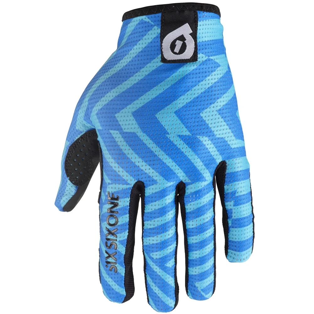 SixSixOne Youth Comp Long Finger Gloves - Digi Orange 4 SixSixOne Youth Comp Long Finger Gloves - Digi Orange - Image 2