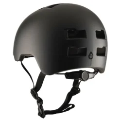 SixSixOne Terra BMX Helmet - Black -CycloPro Shop 1665BLK 7