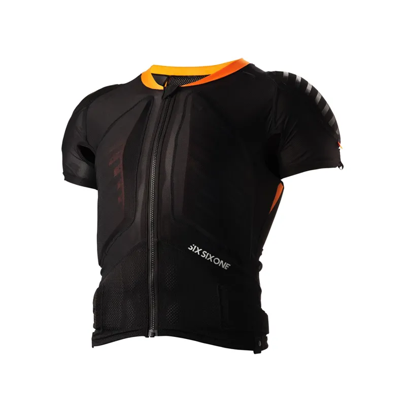 SixSixOne Evo Compression Men's Short Sleeve Jacket - Black 4 SixSixOne Evo Compression Men's Short Sleeve Jacket - Black - Image 2