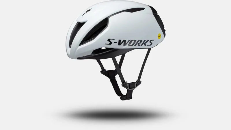 Specialized S-Works Evade 3 MIPS Road Helmet - White/Black 4 Specialized S-Works Evade 3 MIPS Road Helmet - White/Black - Image 2