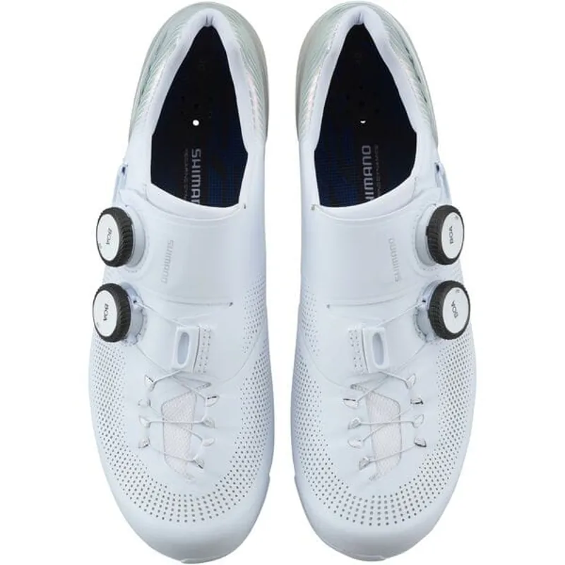 Shimano S-PHYRE RC9W Women's Road Shoes - White 6 Shimano S-PHYRE RC9W Women's Road Shoes - White - Image 4