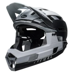 Bell Super Air R MIPS Full Face Helmet - Matt Black/White -CycloPro Shop 2 128