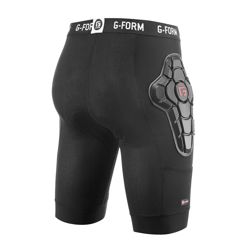 G-Form Pro-X3 Bike Short Liner Padded Under Shorts - Black 4 G-Form Pro-X3 Bike Short Liner Padded Under Shorts - Black - Image 2