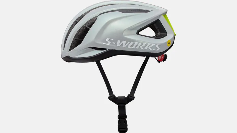 Specialized S-Works Prevail 3 MIPS Road Helmet - Hyper/Dove Grey 10 Specialized S-Works Prevail 3 MIPS Road Helmet - Hyper/Dove Grey - Image 8