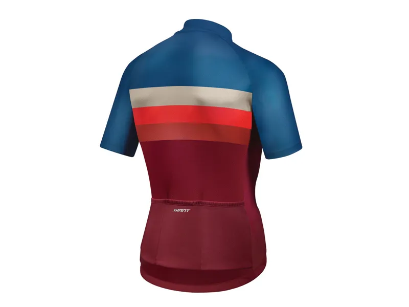 Giant Rival Men's Short Sleeve Jersey - Sapphire/Grenadine 5 Giant Rival Men's Short Sleeve Jersey - Sapphire/Grenadine - Image 3