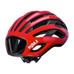 Kali Grit Road Bike Helmet - Sold Gloss Red -CycloPro Shop 2 937