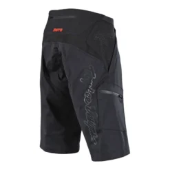 Troy Lee Designs Moto Baggy Shorts - Solid Black -CycloPro Shop 2018 tld moto shorts black 2