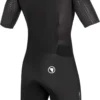 Endura QDC D2Z Short Sleeve Tri Suit II With SST - Black -CycloPro Shop 210552 2 supersize