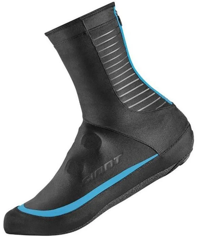 Giant Diversion Thermal Shoe Covers - Black/Blue 4 Giant Diversion Thermal Shoe Covers - Black/Blue - Image 2