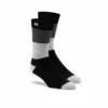100 Percent Trio Casual Men's Socks - Black -CycloPro Shop 24022 001