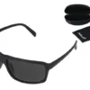 XLC Phoenix Sportive Sun Glasses - Black Frame Silver Lens -CycloPro Shop 2500158520