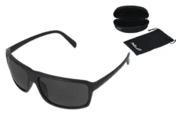 XLC Phoenix Sportive Sun Glasses - Black Frame Silver Lens