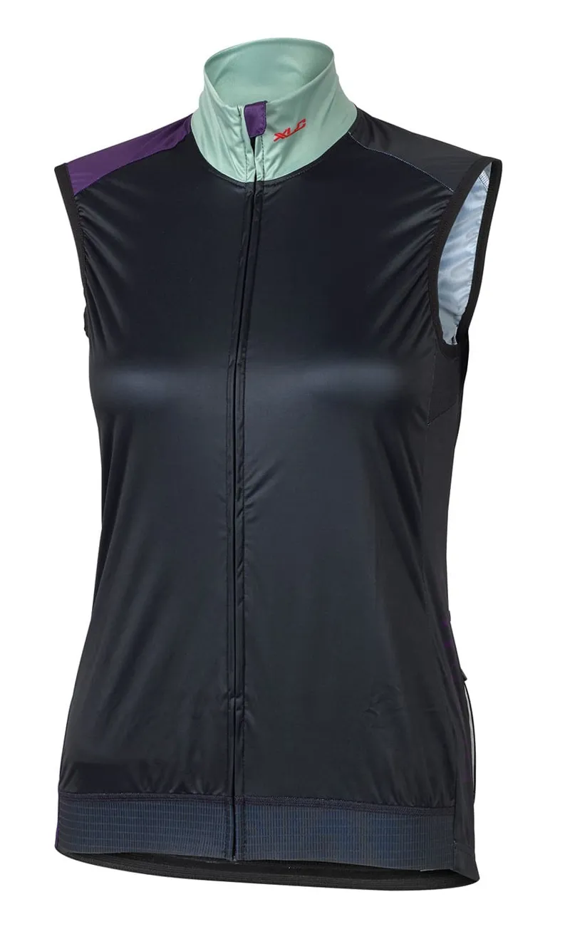 XLC JE-W07 Race Womens Gillet - Blue/Green/Lilac 6 XLC JE-W07 Race Womens Gillet - Blue/Green/Lilac - Image 4