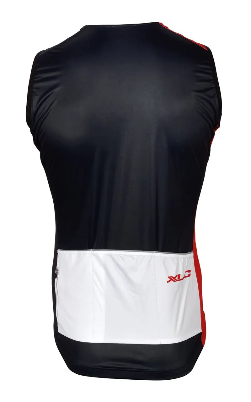 XLC JE-W08 Race Gillet - Blue/Red/White 4 XLC JE-W08 Race Gillet - Blue/Red/White - Image 2