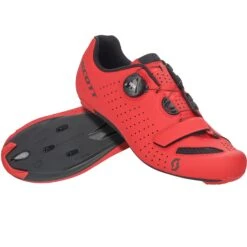 Scott Comp Boa Road Shoes - Black/Silver -CycloPro Shop 251817MATREDBLK 1 1