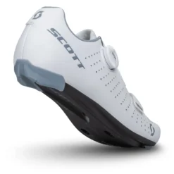 Scott Comp BOA Women's Road Shoes - Matt White/Light Blue -CycloPro Shop 2518247268A 1