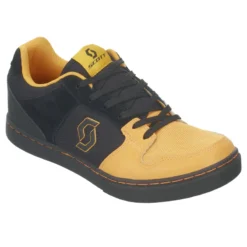 Scott FR 10 Flat Pedal Shoes - Black/Orange -CycloPro Shop 2518431009a png zoom 1