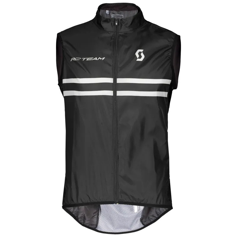 Scott RC Team Windbreaker Vest - Black/White 6 Scott RC Team Windbreaker Vest - Black/White - Image 4