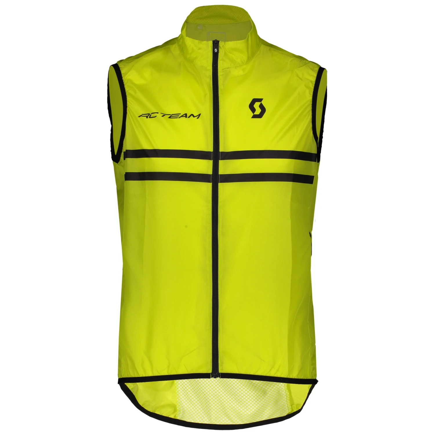Scott RC Team Windbreaker Vest - Black/Sulphur Yellow 5 Scott RC Team Windbreaker Vest - Black/Sulphur Yellow - Image 3