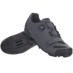 Scott Comp Boa Reflective MTB Shoes - Grey Reflective/Black -CycloPro Shop 270599GRYreflectiveBLK 1 2