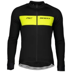 Scott RC Warm Men's Long Sleeve Jersey - Black/Sulphur Yellow 11 Scott RC Warm Men's Long Sleeve Jersey - Black/Sulphur Yellow -CycloPro Shop 2715695024 1507050 png zoom 1