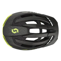Scott Fuga Plus Rev MIPS MTB Helmet - Dark Grey/Radium Yellow