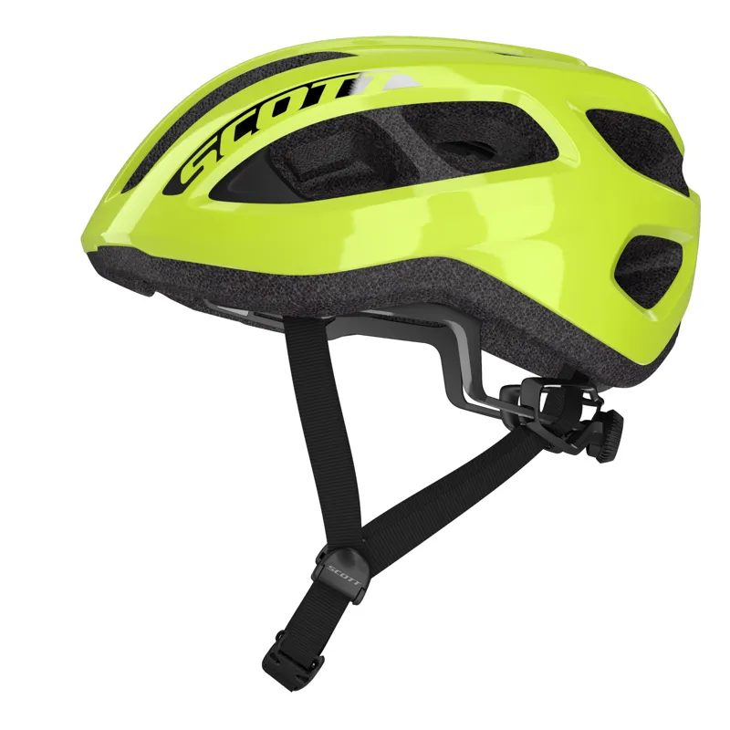 Scott Supra Road CE Road Helmet - Yellow Fluorescent 9 Scott Supra Road CE Road Helmet - Yellow Fluorescent - Image 7
