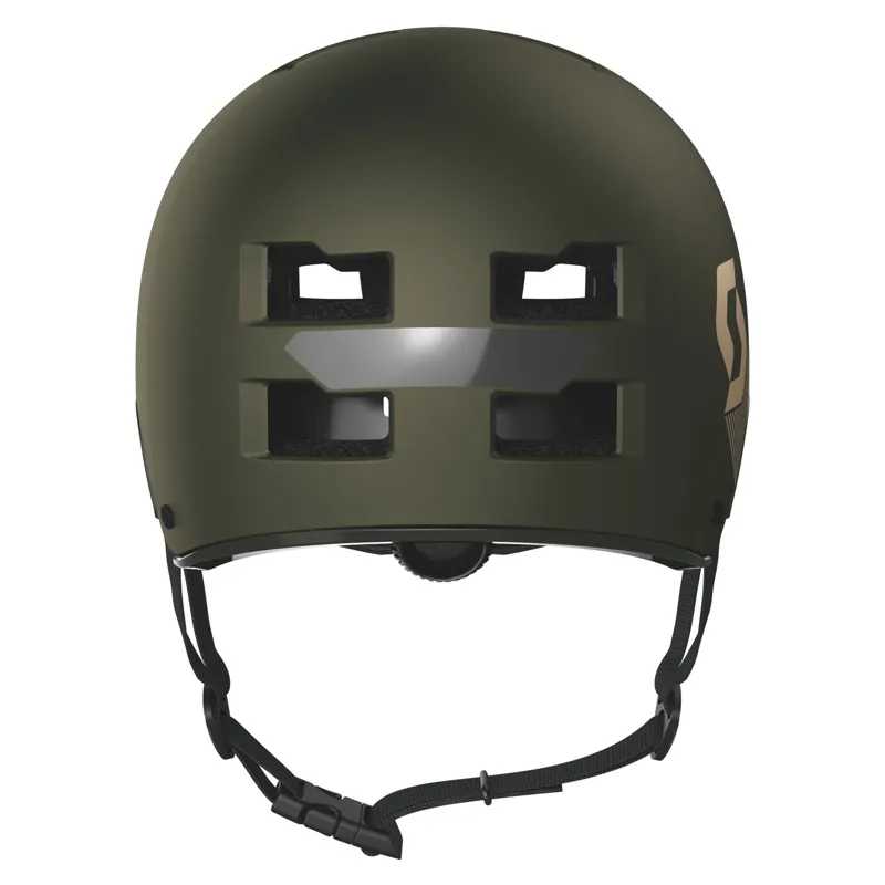 Scott Jibe BMX Helmet - Komodo Green/Gold 5 Scott Jibe BMX Helmet - Komodo Green/Gold - Image 3