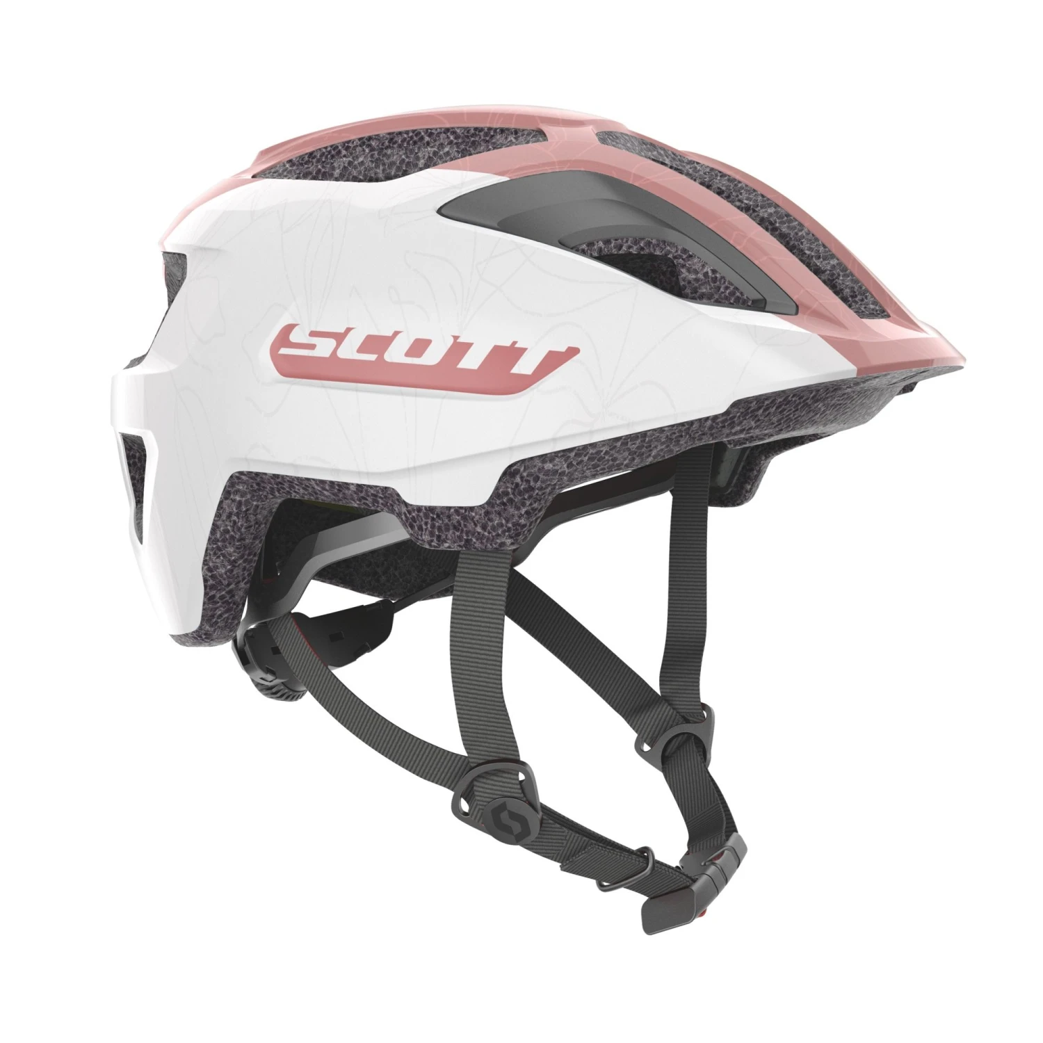 Scott Spunto Junior Helmet - 50-56cm - Grey/Red RC 10 Scott Spunto Junior Helmet - 50-56cm - Grey/Red RC - Image 8