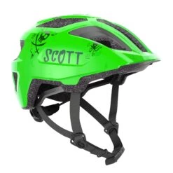 Scott Spunto Kids Helmet - 46-52cm - Happy Green 14 Scott Spunto Kids Helmet - 46-52cm - Happy Green -CycloPro Shop 2752355407222 1 1