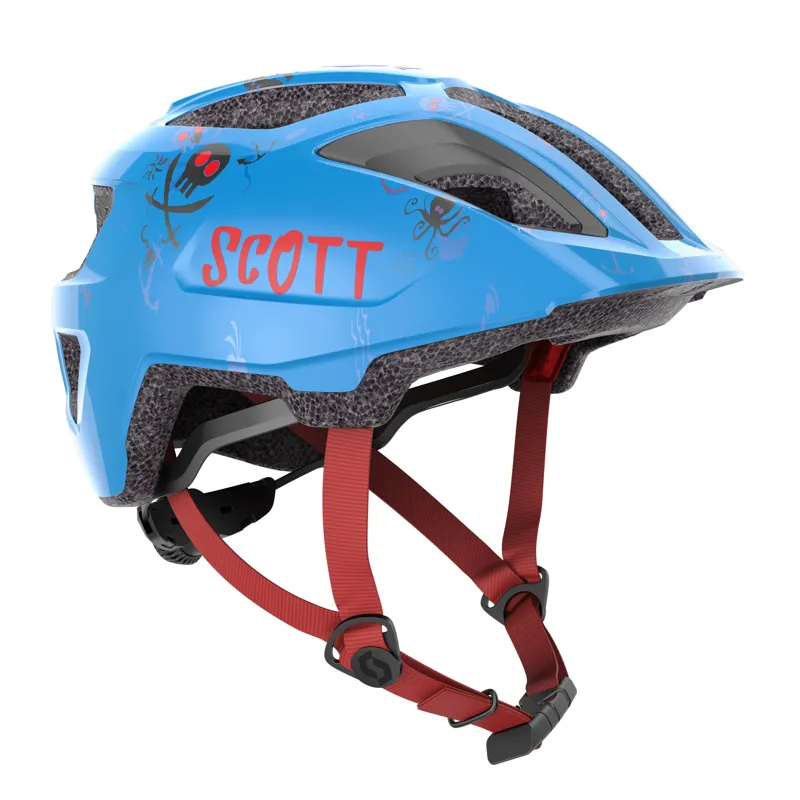 Scott Spunto Kids Helmet - 46-52cm - Atlantic Blue 8 Scott Spunto Kids Helmet - 46-52cm - Atlantic Blue - Image 6