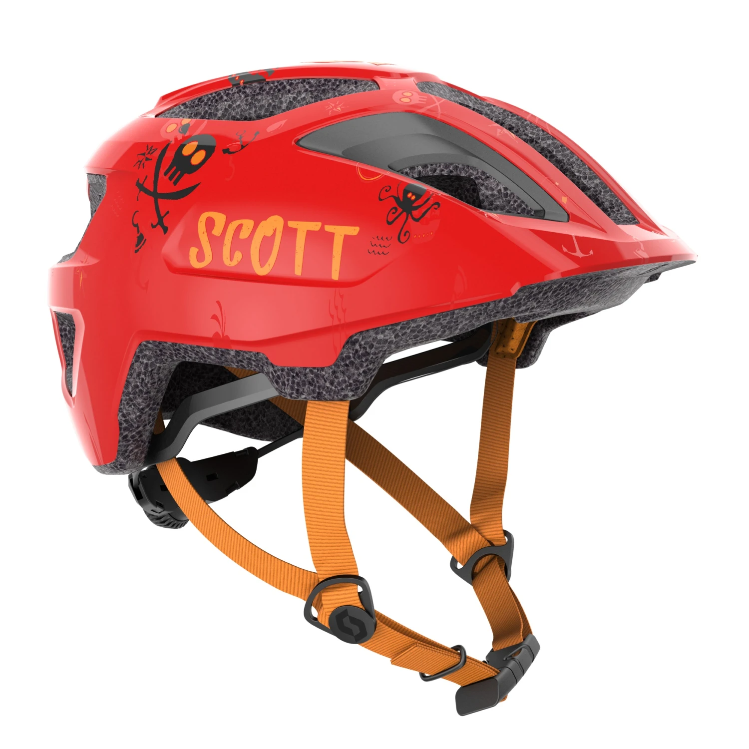 Scott Spunto Kids Helmet - 46-52cm - Happy Green 4 Scott Spunto Kids Helmet - 46-52cm - Happy Green - Image 2