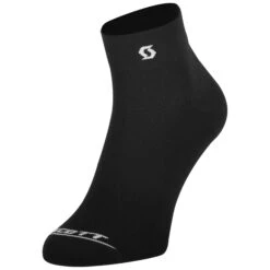 Scott Performance Quarter Socks - White/Black -CycloPro Shop 2752391007 1591866 png zoom 3 1
