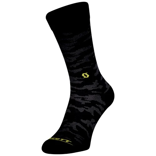 Scott Trail Camo Crew Socks - Dark Grey/White 3 Scott Trail Camo Crew Socks - Dark Grey/White