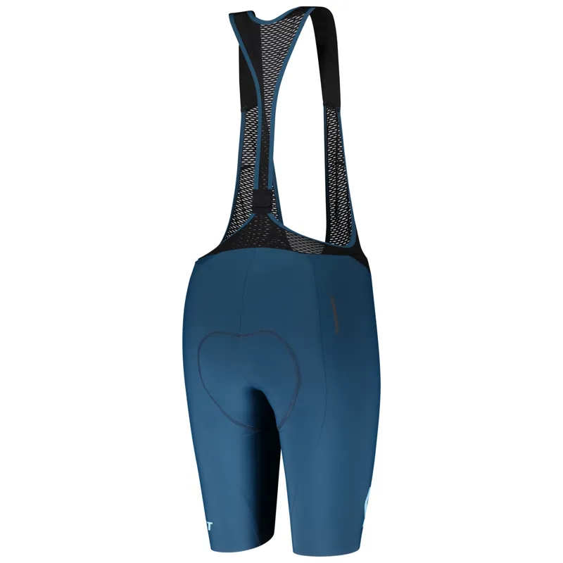 Scott RC Premium ++++ Womens Bibshorts - Lunar Blue/Stream Blue 4 Scott RC Premium ++++ Womens Bibshorts - Lunar Blue/Stream Blue - Image 2