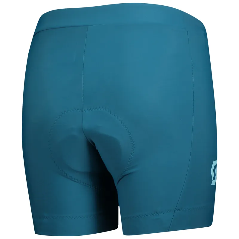 Scott Endurance 20 ++ Womens Lycra Shorts - Lunar Blue/Stream Blue 4 Scott Endurance 20 ++ Womens Lycra Shorts - Lunar Blue/Stream Blue - Image 2