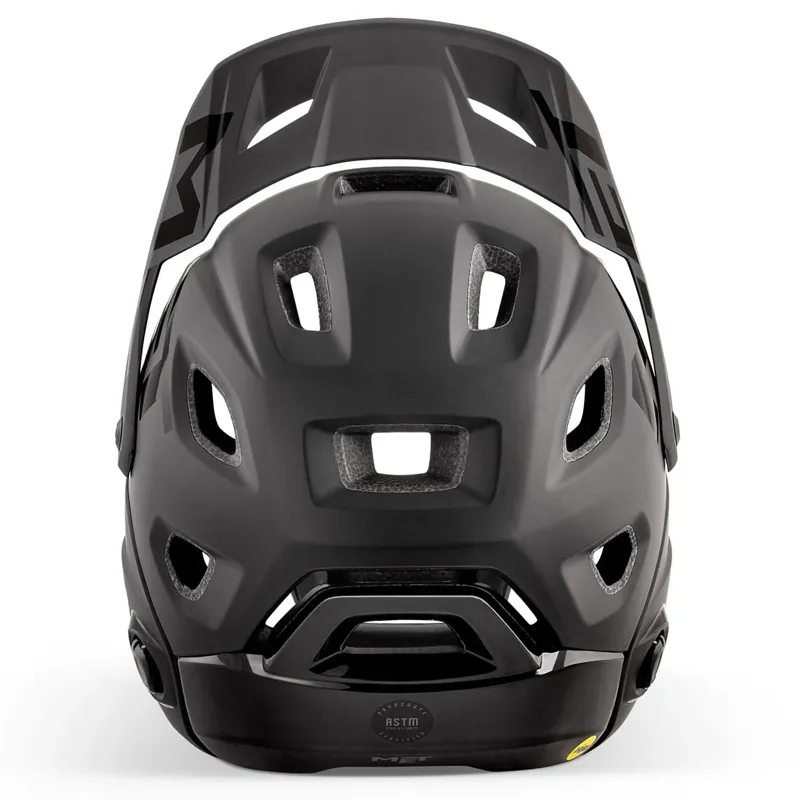 Met Parachute MCR Mips Full Face Helmet - Black 4 Met Parachute MCR Mips Full Face Helmet - Black - Image 2