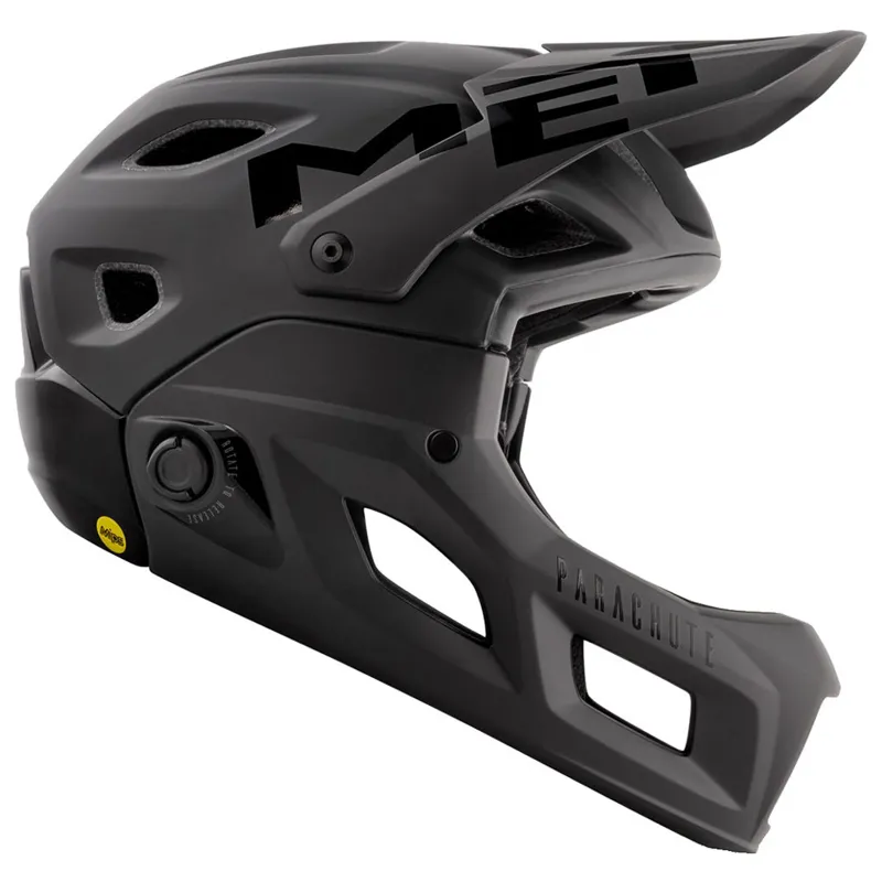 Met Parachute MCR Mips Full Face Helmet - Black 7 Met Parachute MCR Mips Full Face Helmet - Black - Image 5