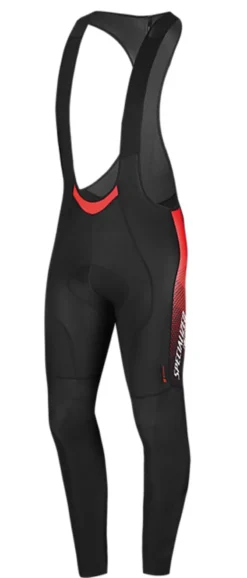 Specialized Therminal SL Team Expert Bib Tights - Red/Black Faze -CycloPro Shop 279511296315 2